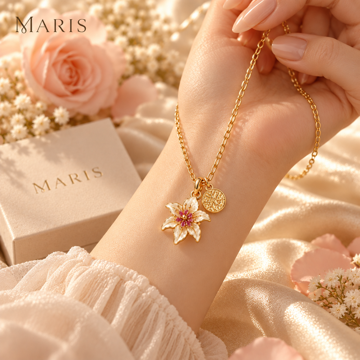 Maris™ Rapunzel Flower Bracelet