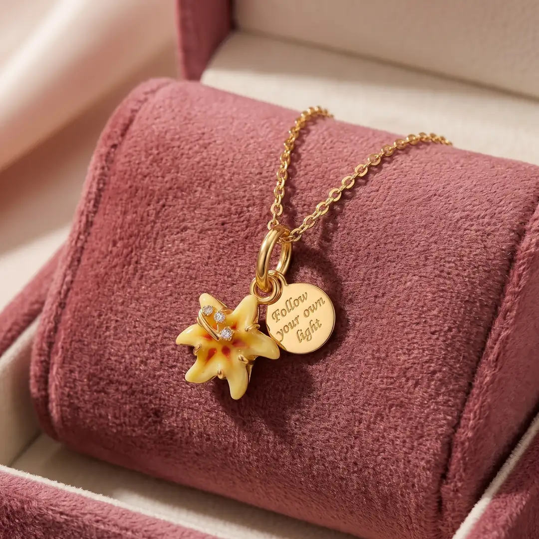 Maris™ Rapunzel Flower Necklace