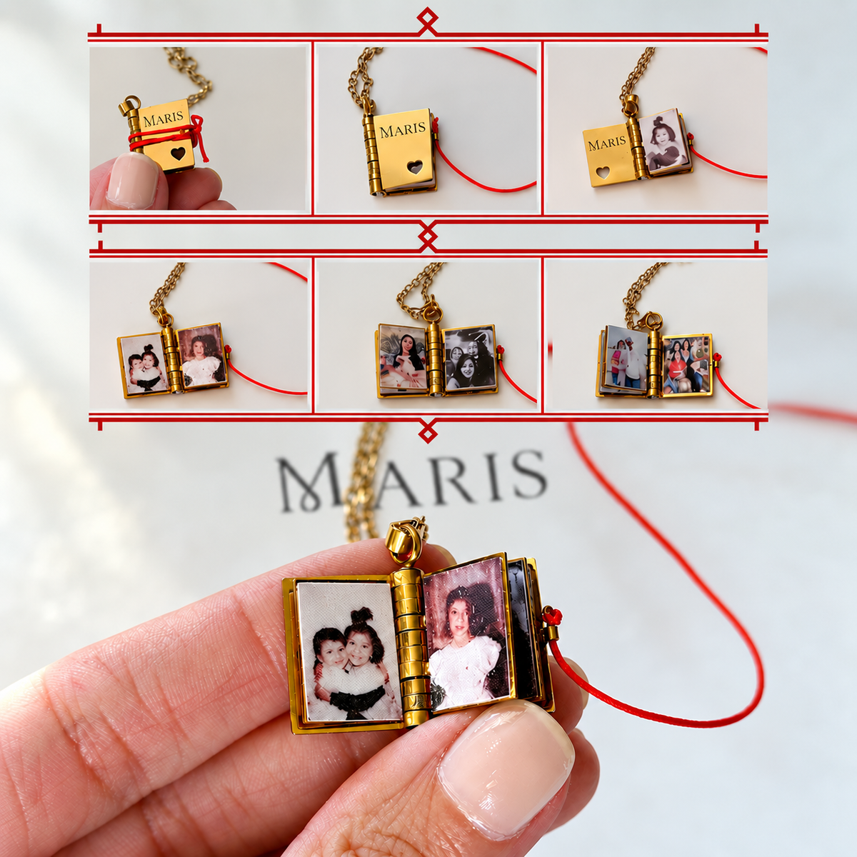Maris™ Keepsake Book Necklace