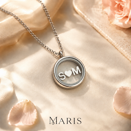 Maris™ Forever Initials Charm Necklace