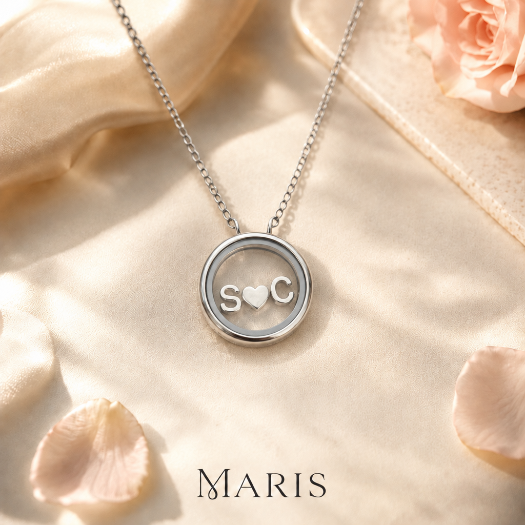Maris™ Forever Initials Charm Necklace