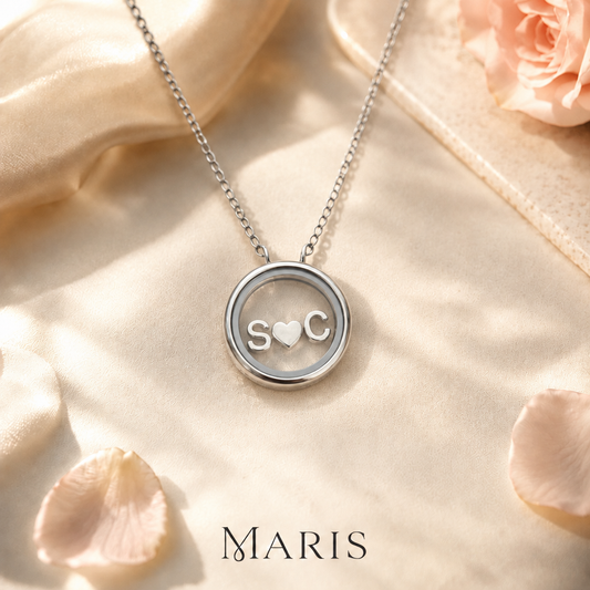 Maris™ Forever Initials Charm Necklace