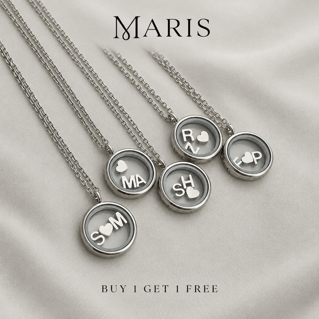 Maris™ Forever Initials Charm Necklace