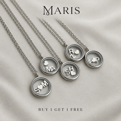 Maris™ Forever Initials Charm Necklace